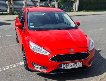 Ford Focus cena 19000 przebieg: 192799, rok produkcji 2015 z Wrocław małe 106